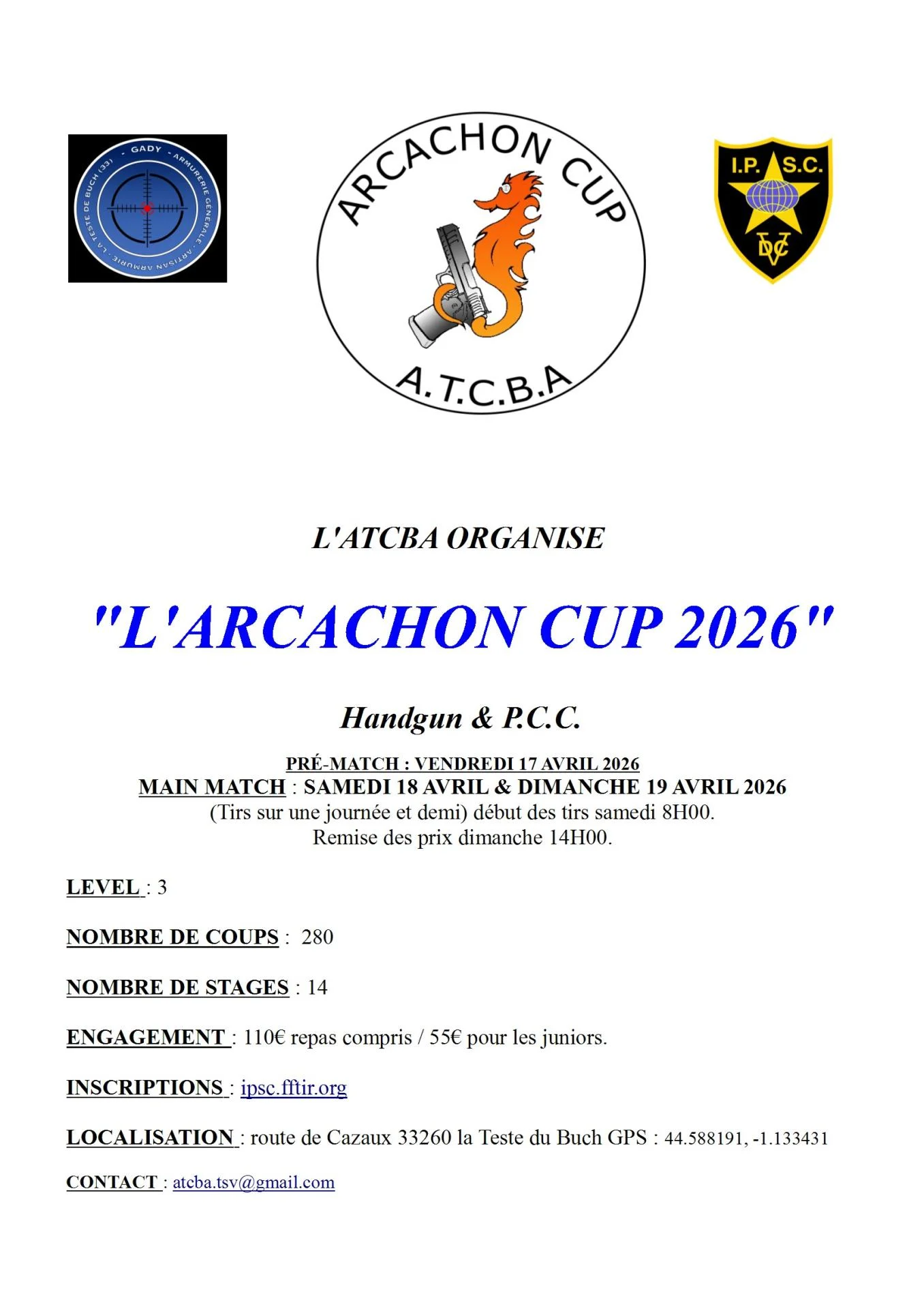 Arcachon cup tsv 2026